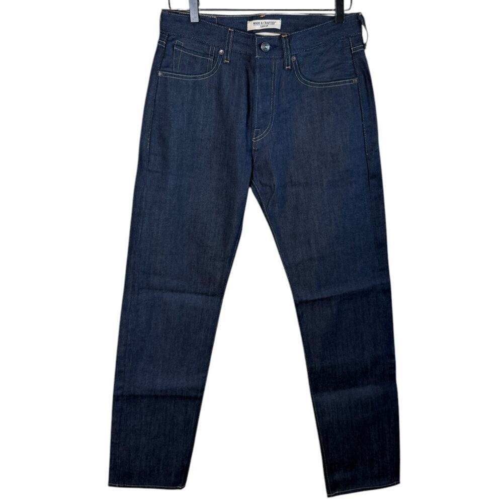 Levi’s Men’s Sz 30 x 32 Ruler Straight Jeans Made & Crafted